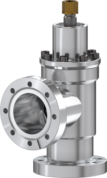 Bakable all-metal angle and inline valves for UHV environments